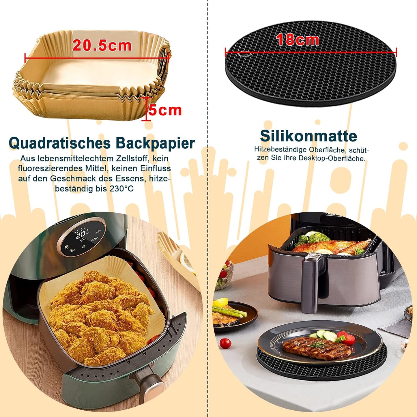 ASIAKASPALAUTUS - Air fryer -tarvikkeet