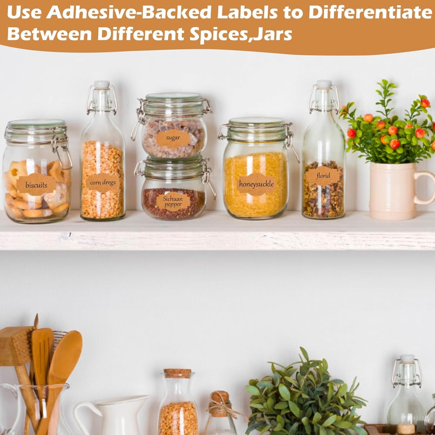 ASIAKASPALAUTUS - DIY Etikettitarrat 300 kpl