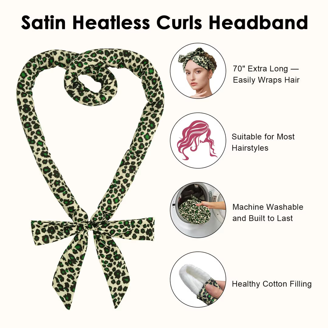 UUSI - Heatless curls -setti