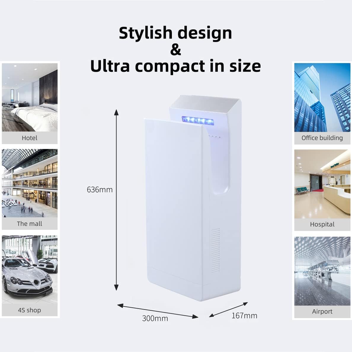 ASIAKASPALAUTUS - Käsienkuivain