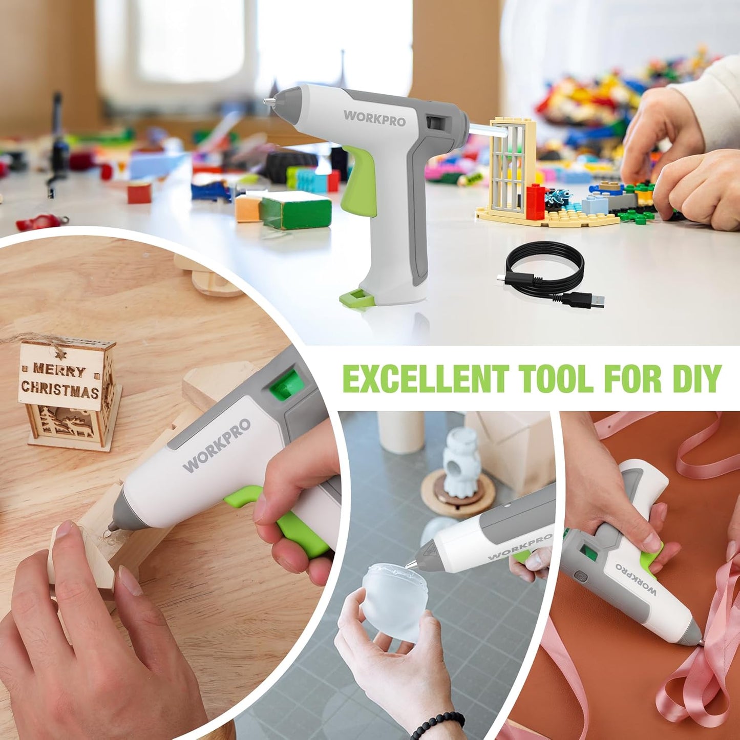 ASIAKASPALAUTUS - DIY Kuumaliimapistooli