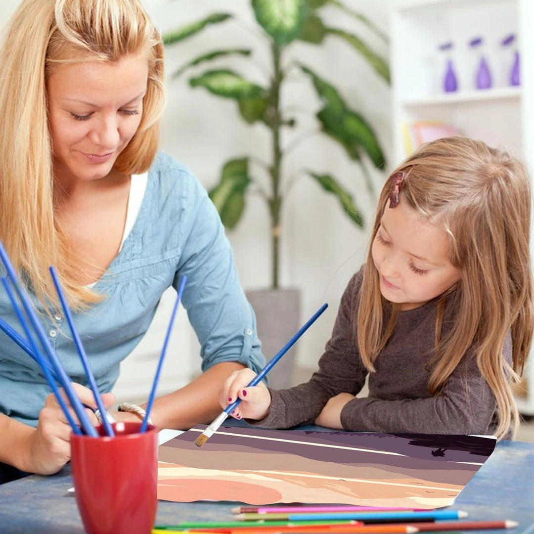 UUSI - Maalaa numeroiden mukaan 40x50 cm 2 kpl