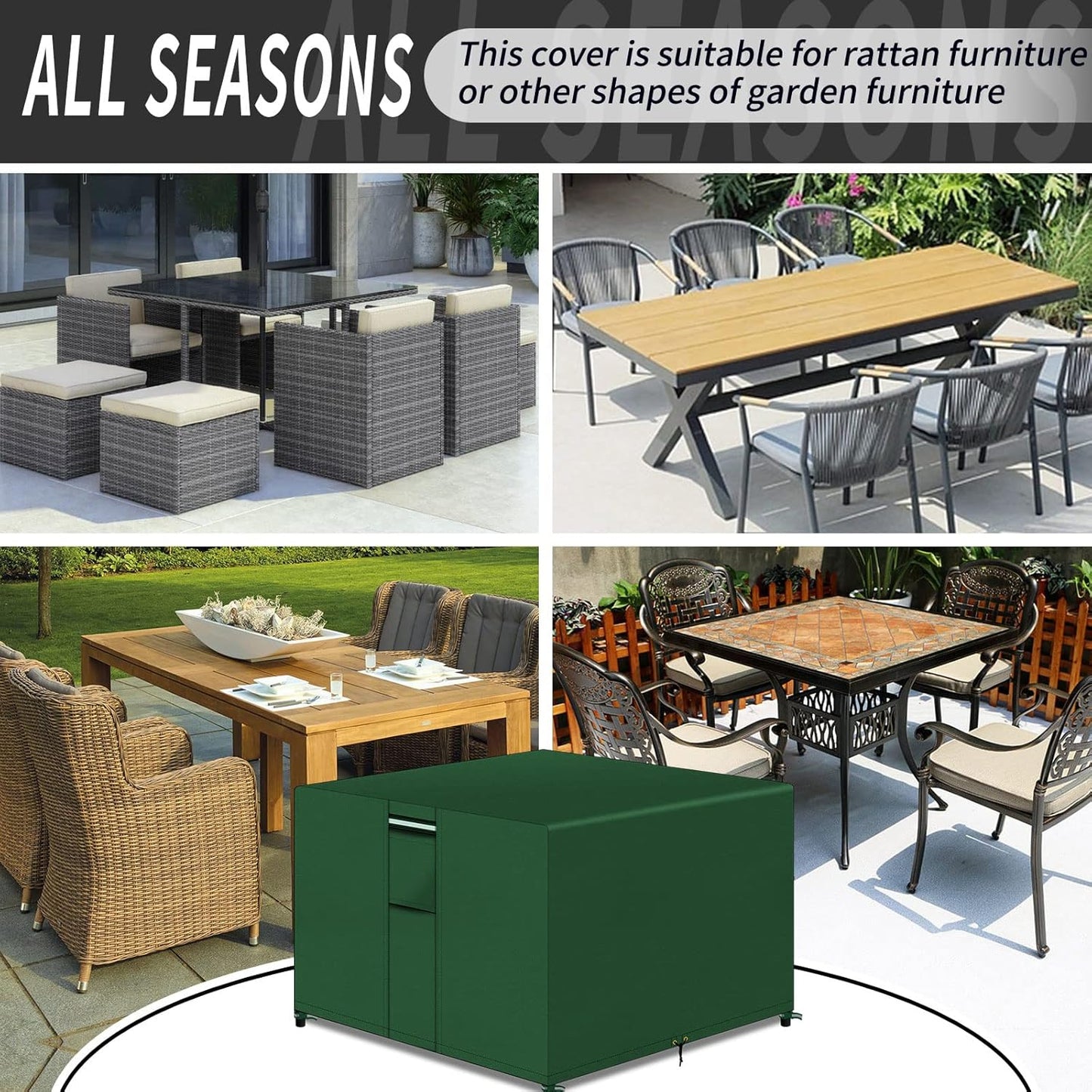 ASIAKASPALAUTUS - Suojapeite pihakalusteille