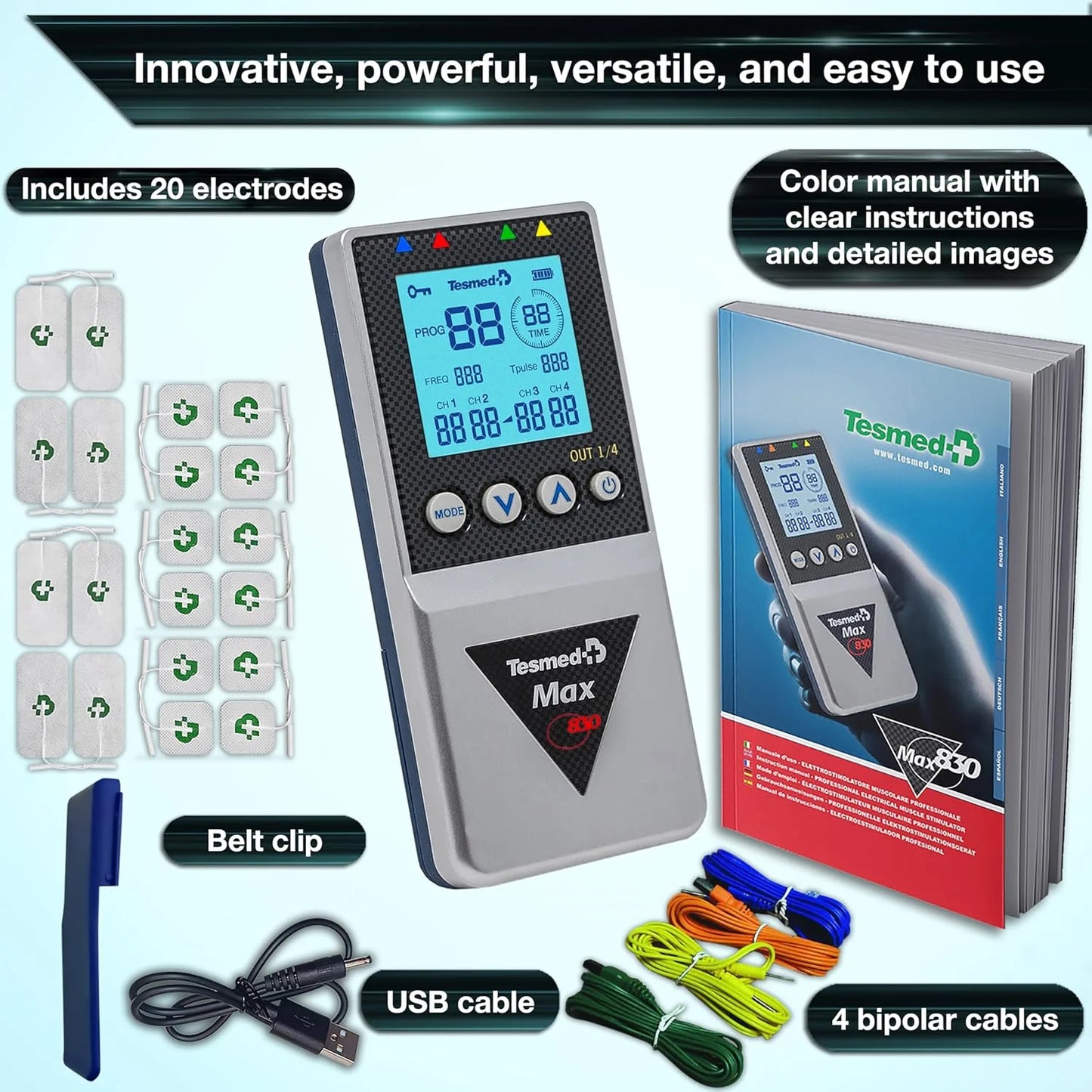 ASIAKASPALAUTUS - TENS-laite Tesmed Max830