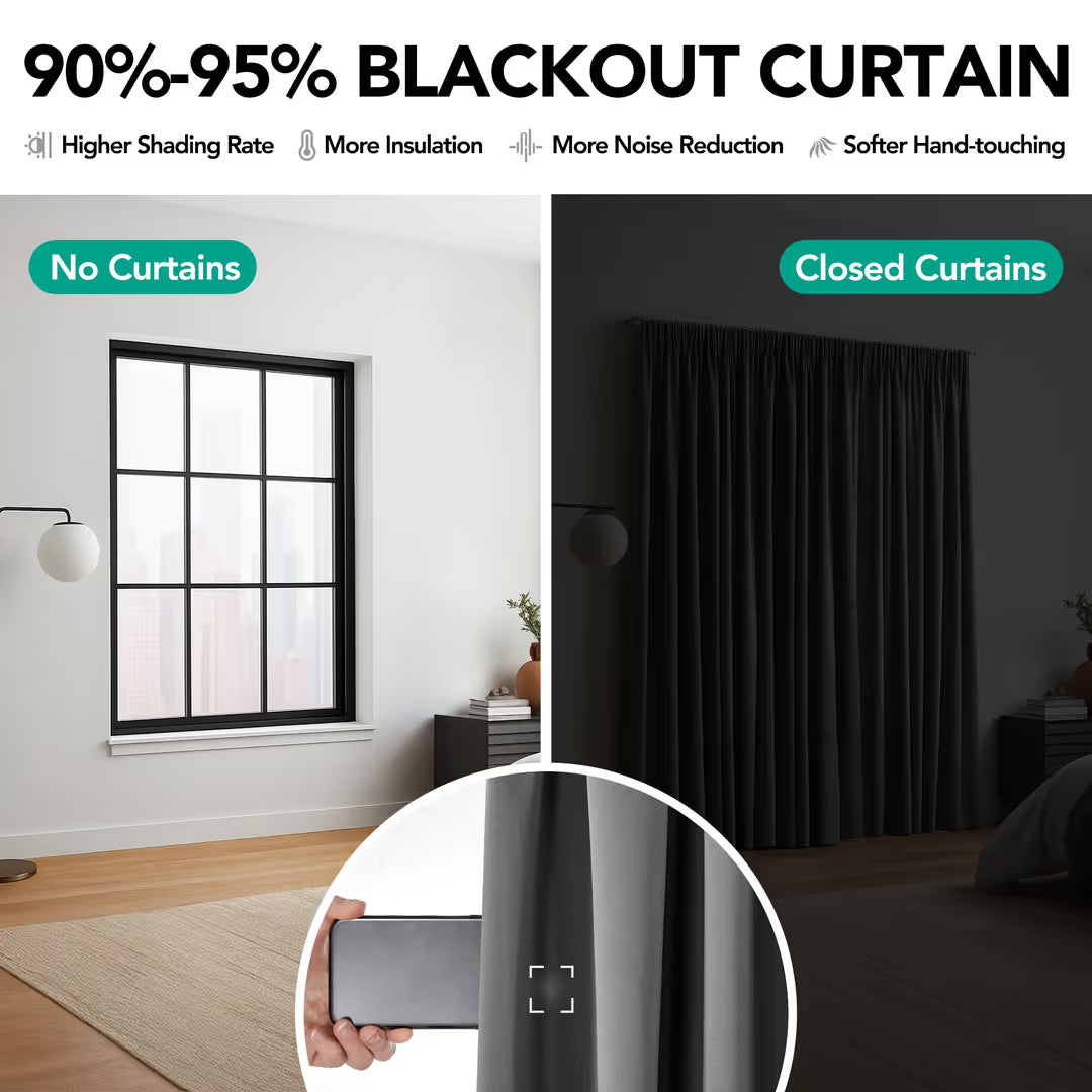 ASIAKASPALAUTUS - Tilanjakajaverho 200 x 245 cm