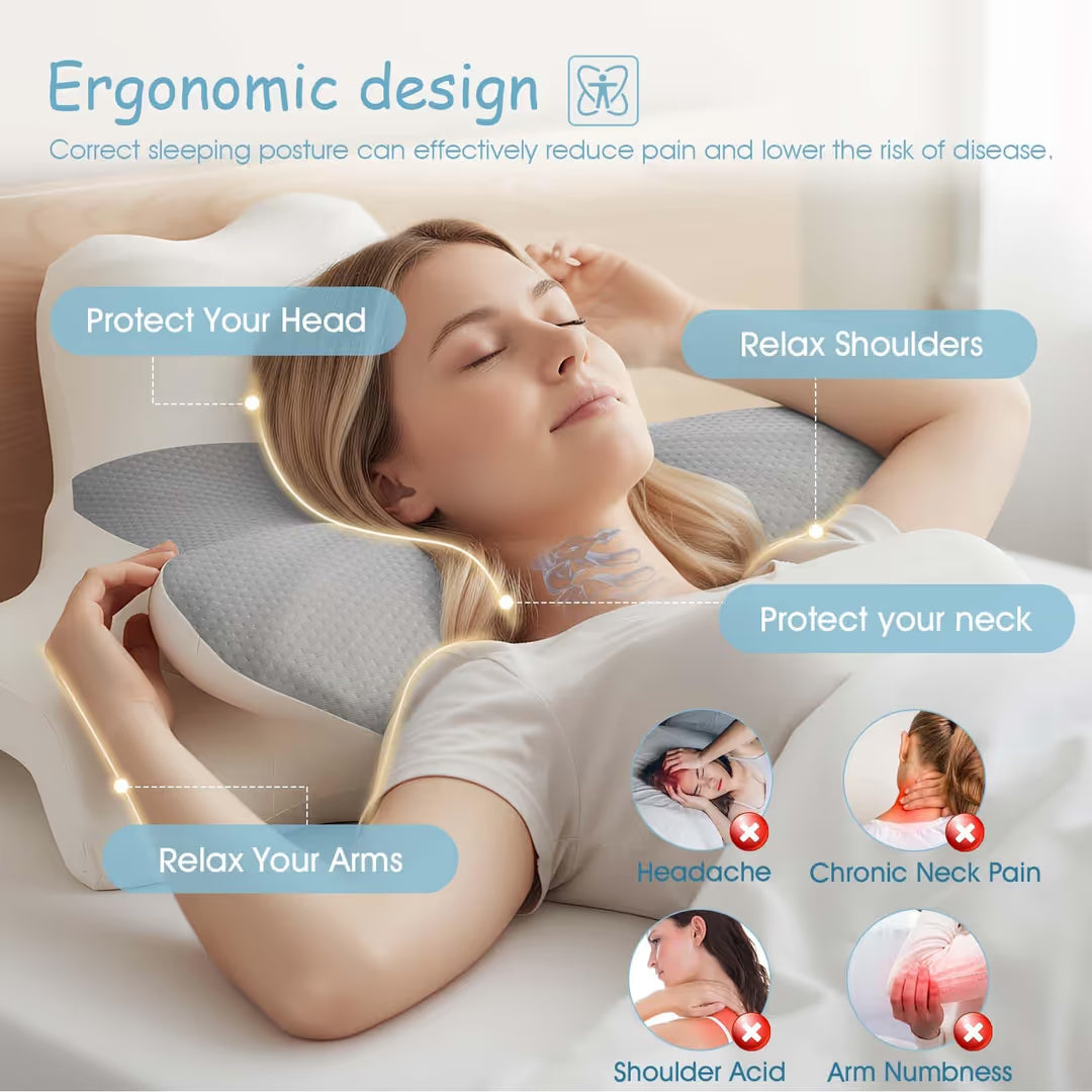 ASIAKASPALAUTUS - Ergonominen tyyny