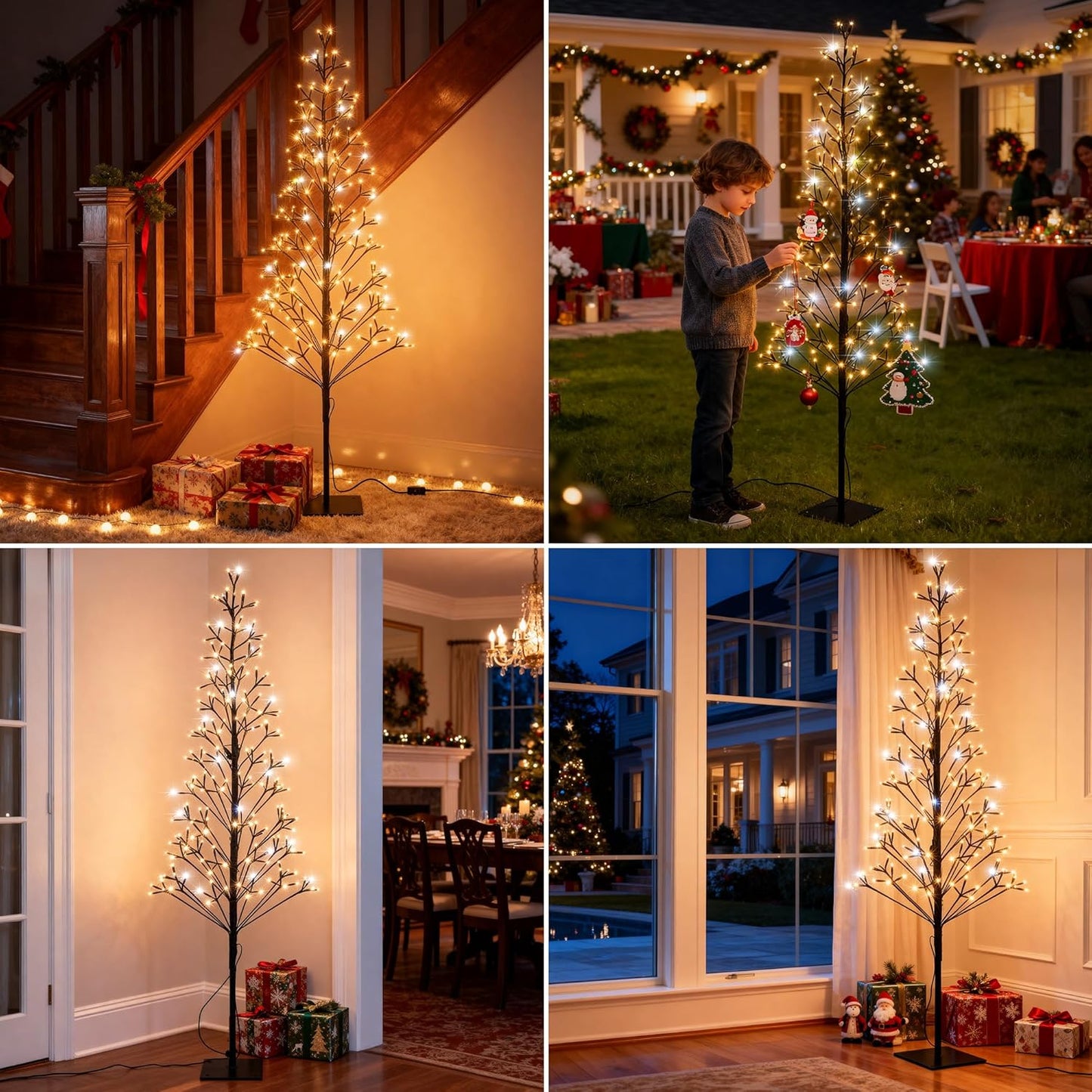 ASIAKASPALAUTUS - LED-valopuu 150 cm