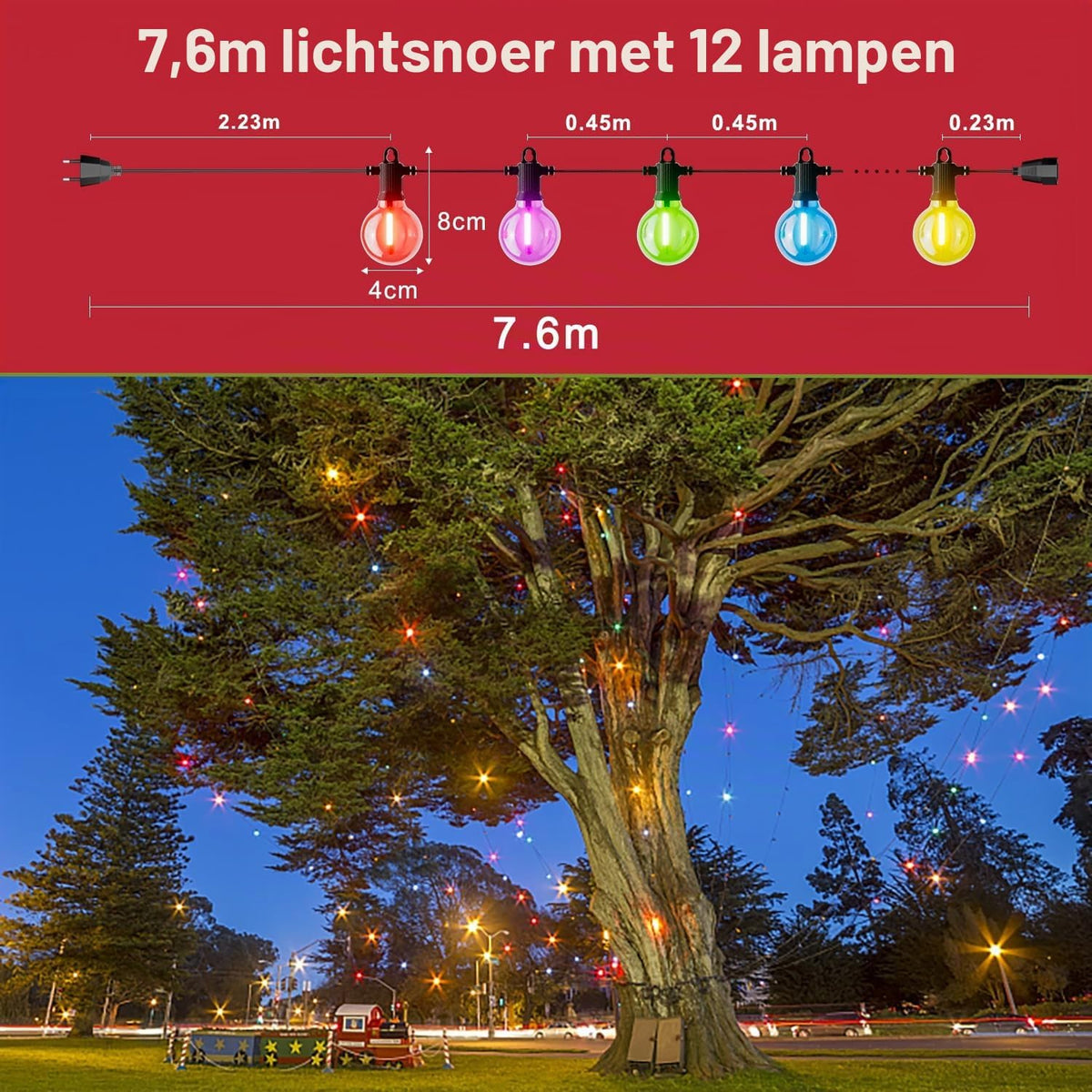 ASIAKASPALAUTUS - LED-valosarja 15 metriä