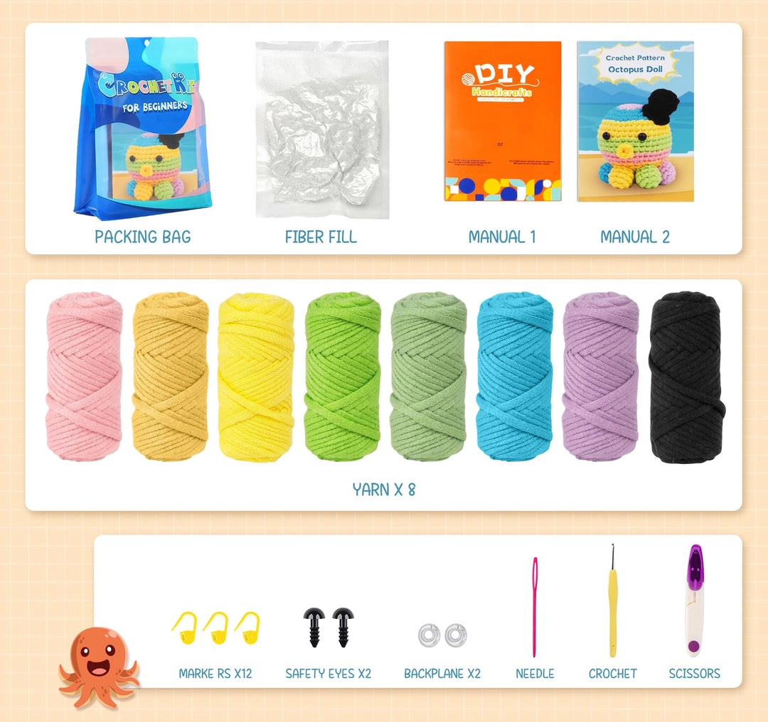 ASIAKASPALAUTUS - DIY Virkkaussetti