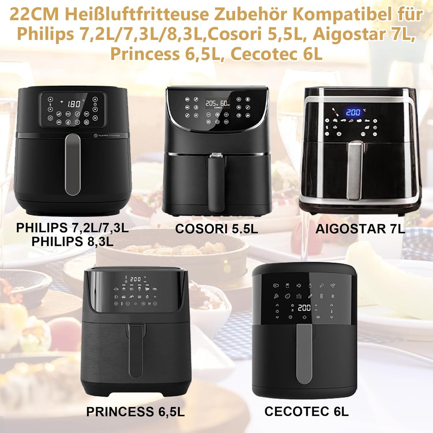 ASIAKASPALAUTUS - Air fryer -tarvikkeet