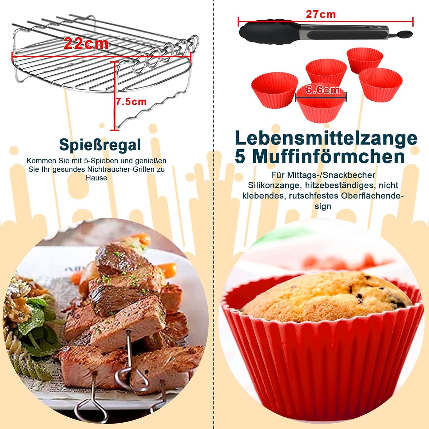 ASIAKASPALAUTUS - Air fryer -tarvikkeet