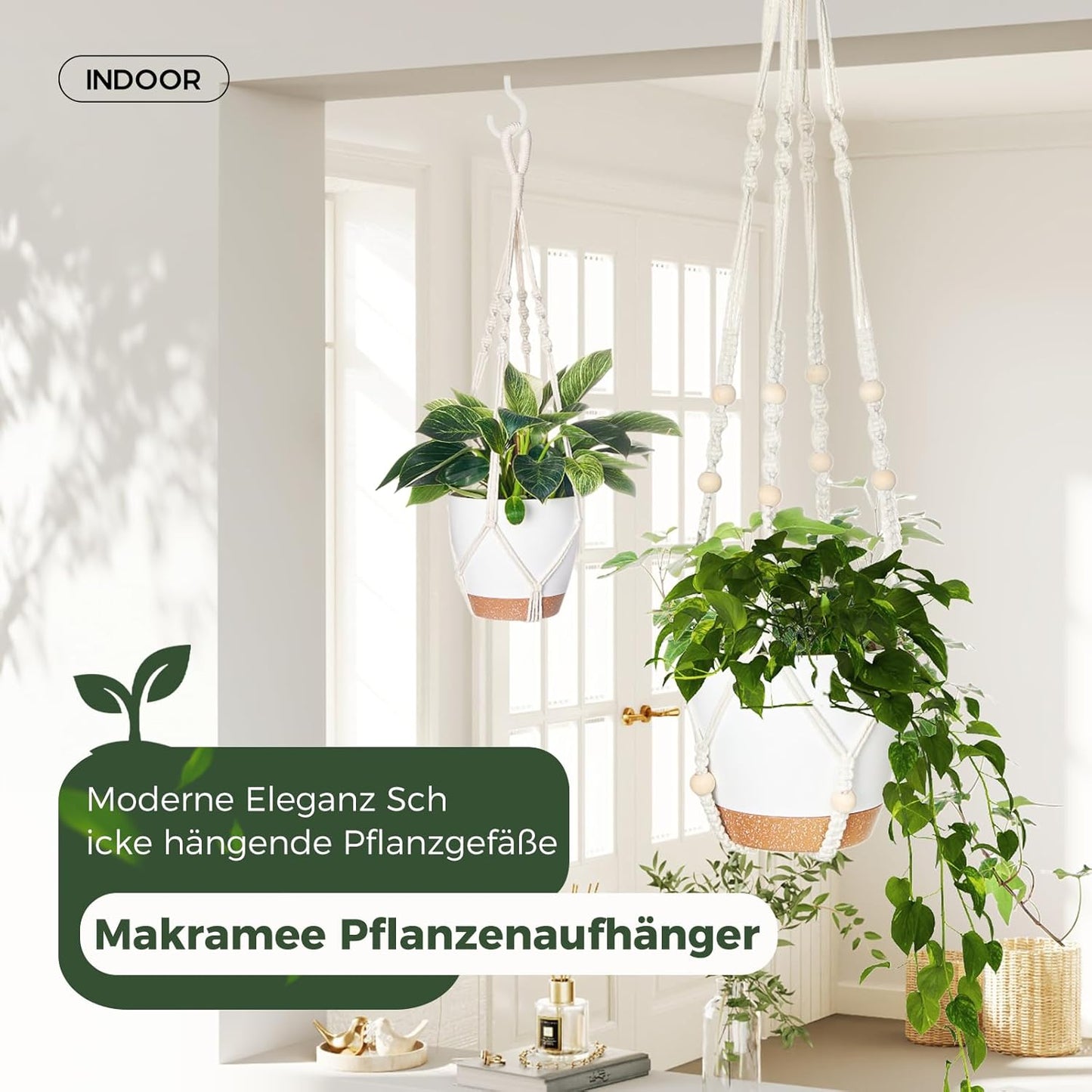 ASIAKASPALAUTUS - Amppelit 3 kpl (sis. ruukut)