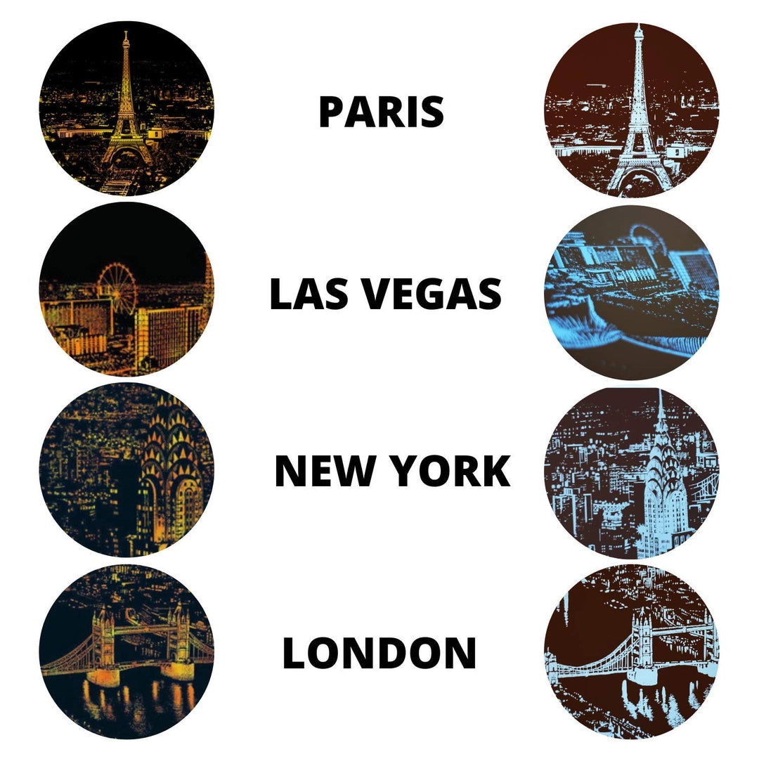 ASIAKASPALAUTUS - DIY Raaputuskuvat 4 kpl