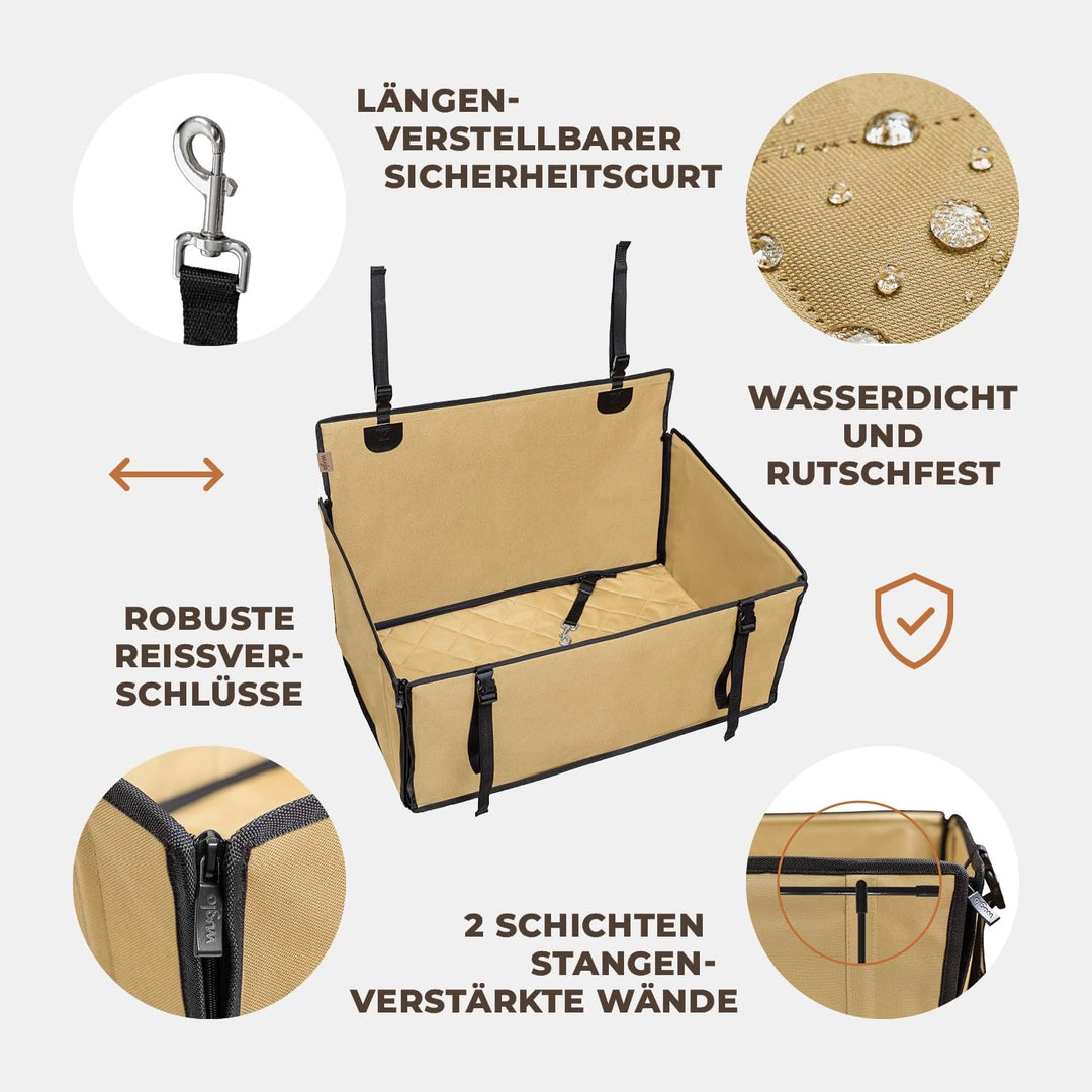 ASIAKASPALAUTUS - Koiran autoistuin (L-koko)