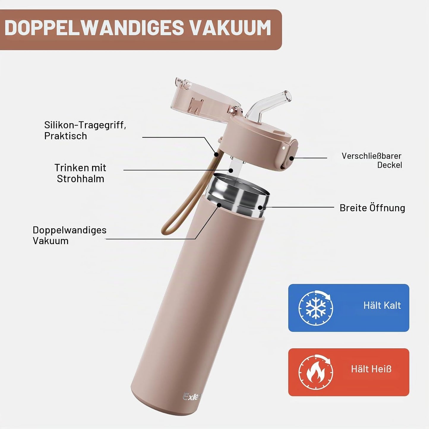ASIAKASPALAUTUS - Juomapullo 270 ml