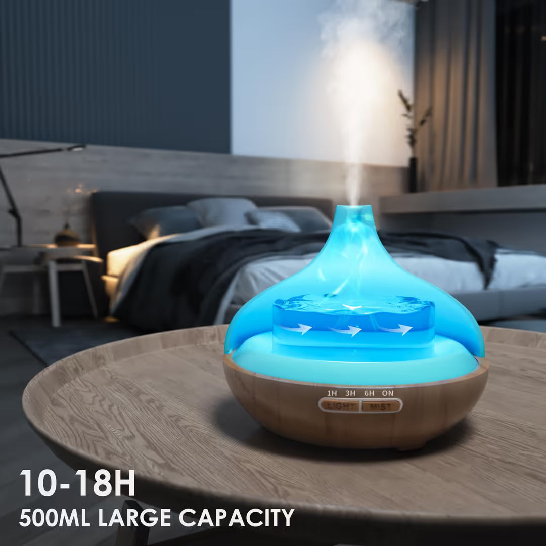ASIAKASPALAUTUS - Diffuuseri 500 ml ja tuoksuöljyt
