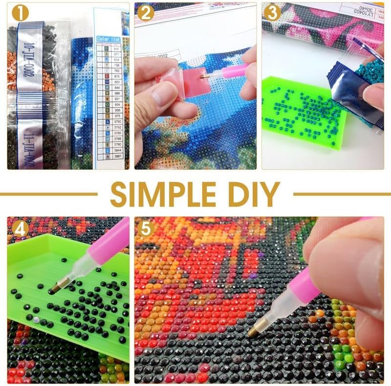 UUSI - Timanttimaalaus 30x40 cm