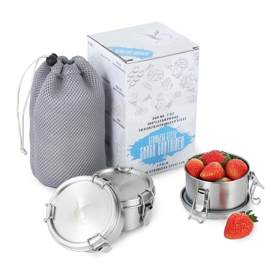 ASIAKASPALAUTUS - Eväspurkit 3 kpl