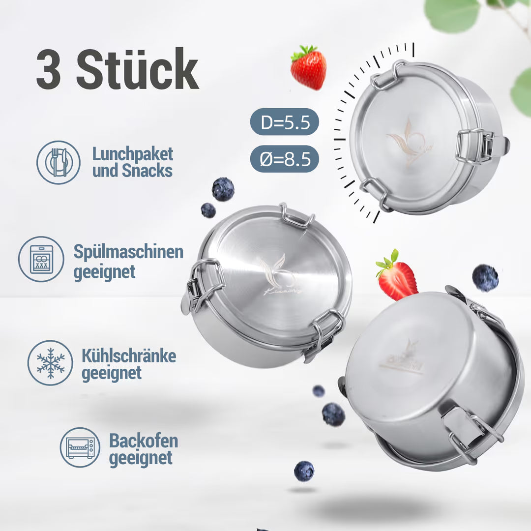 ASIAKASPALAUTUS - Eväspurkit 3 kpl