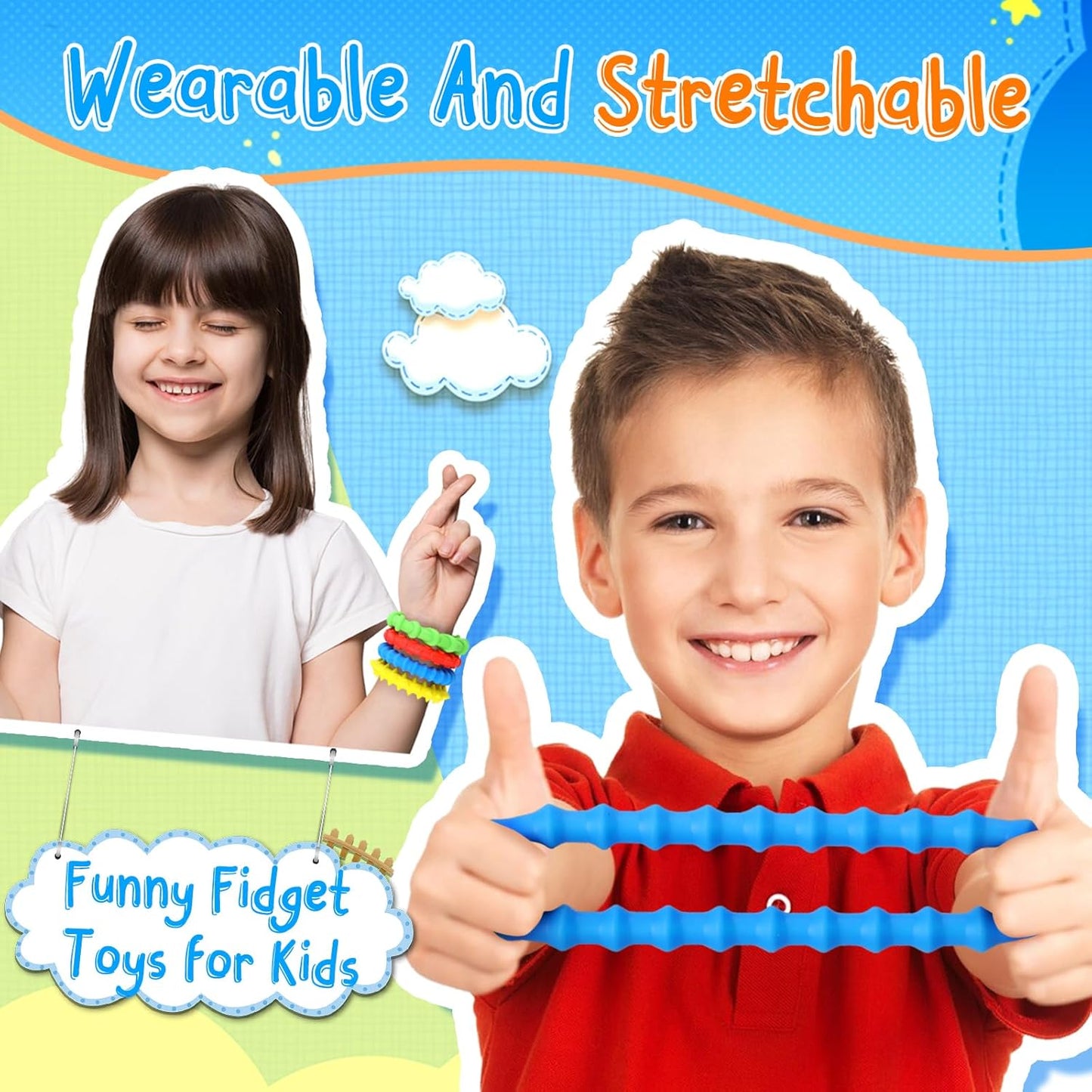 UUSI - Fidget-lelut 4 kpl