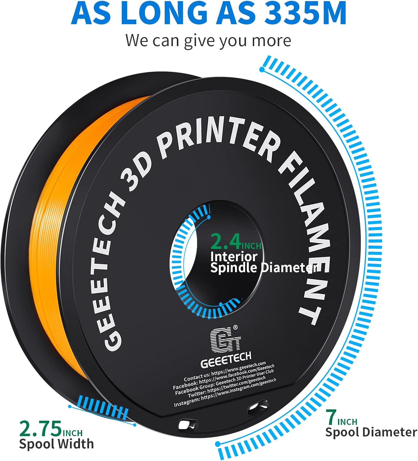 ASIAKASPALAUTUS - PLA 3D-filamentti 1 kg