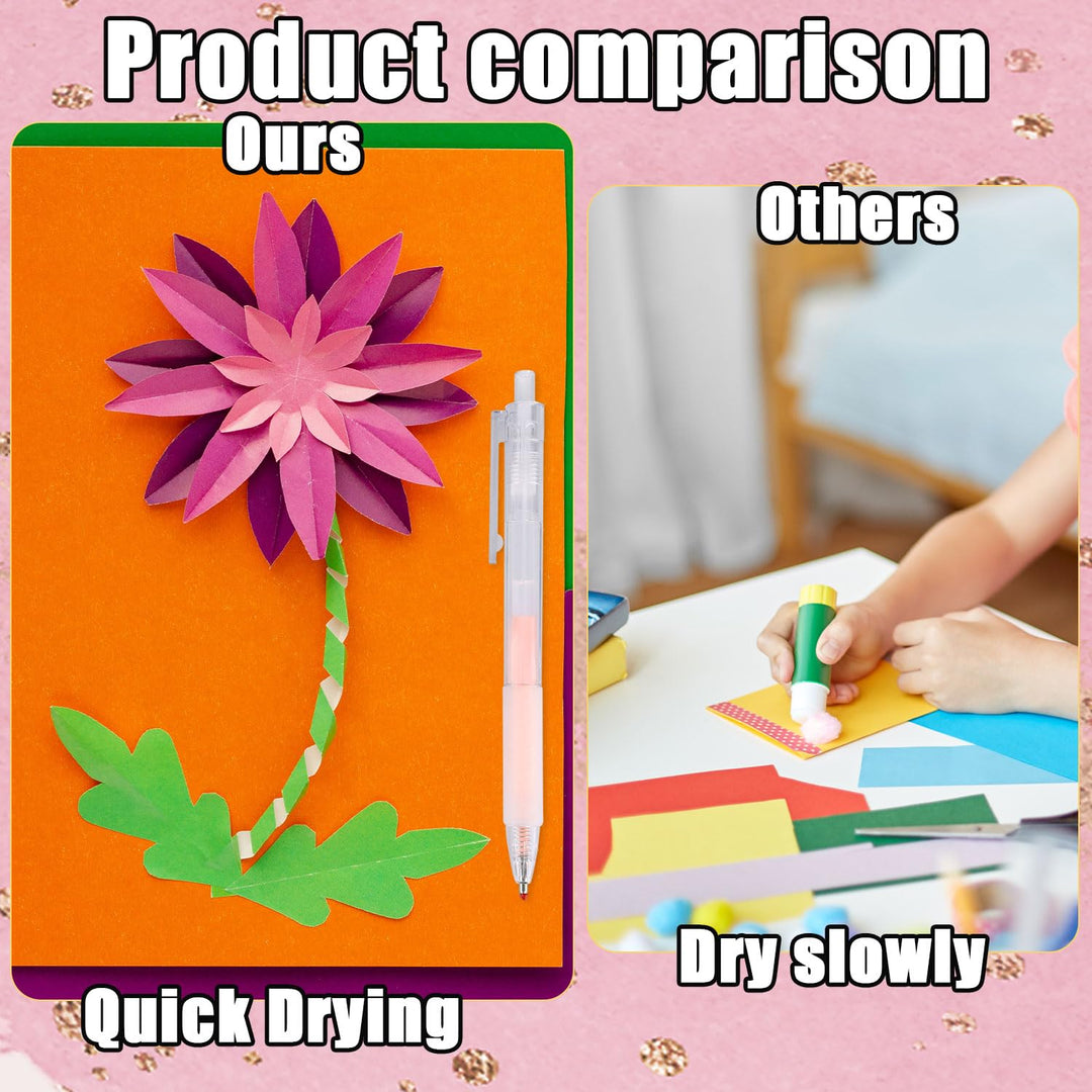 ASIAKASPALAUTUS - DIY Glitterliima 12 kpl