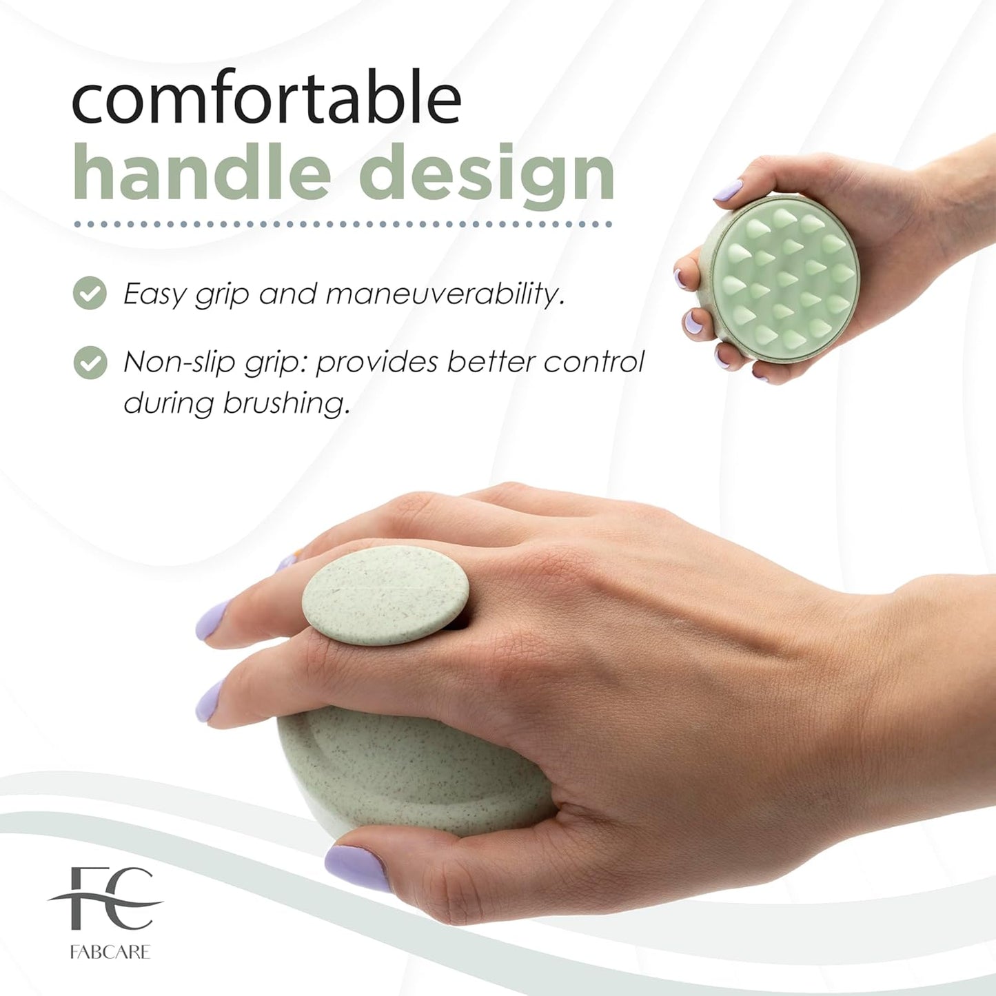 ASIAKASPALAUTUS - Hiuspohjan hierontaharja