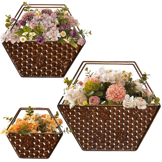 ASIAKASPALAUTUS - Kukkatelineet 3 kpl