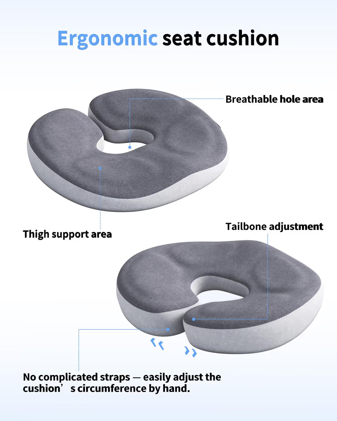 ASIAKASPALAUTUS - Ergonominen istuintyyny
