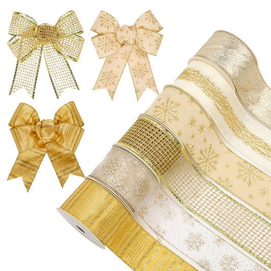 UUSI - DIY Joulunauhat 6 rll