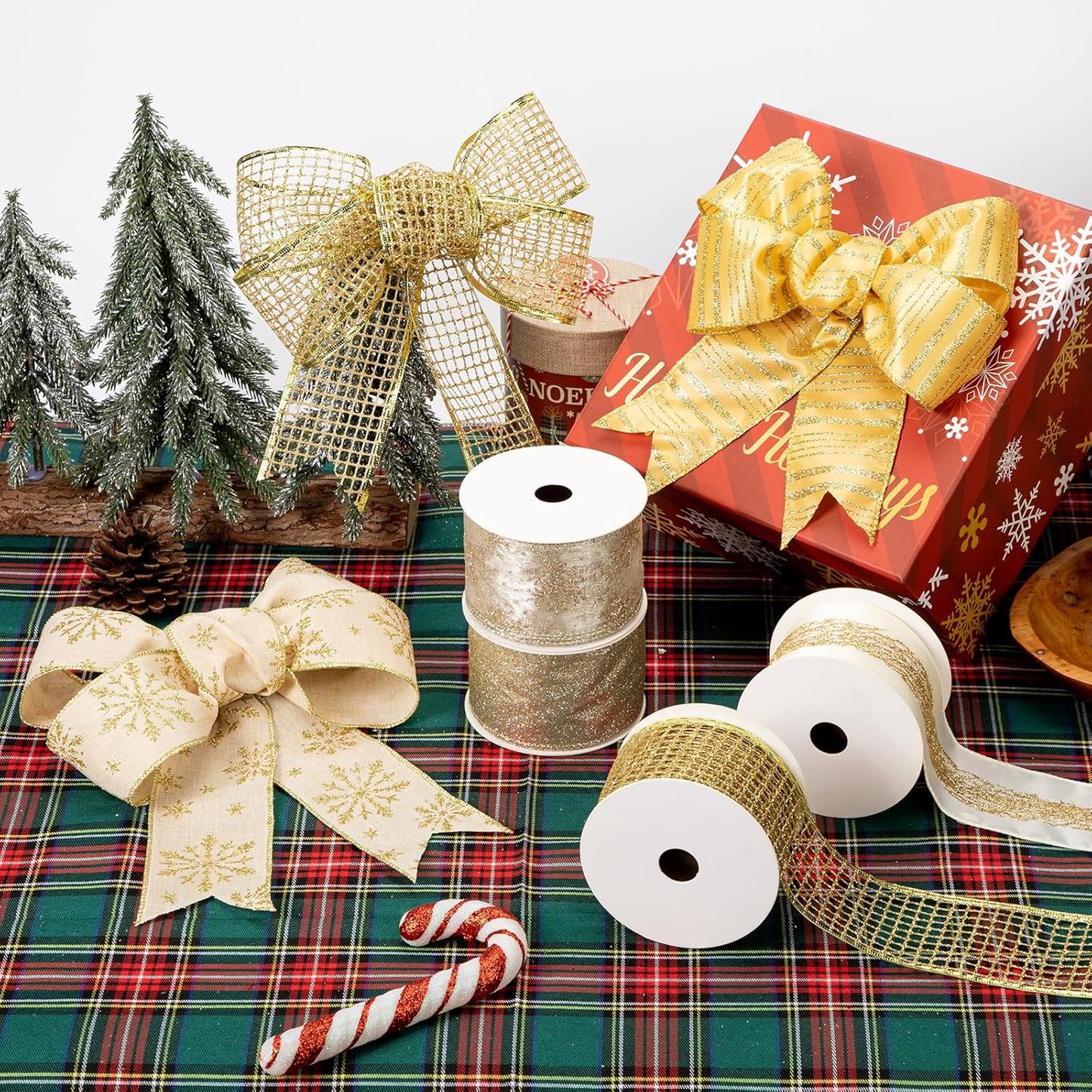 UUSI - DIY Joulunauhat 6 rll