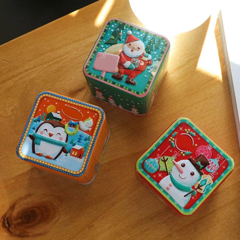 ASIAKASPALAUTUS - Jouluiset metallirasiat 8 kpl