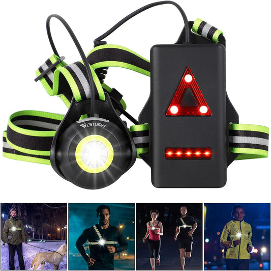 ASIAKASPALAUTUS - LED-juoksuliivi