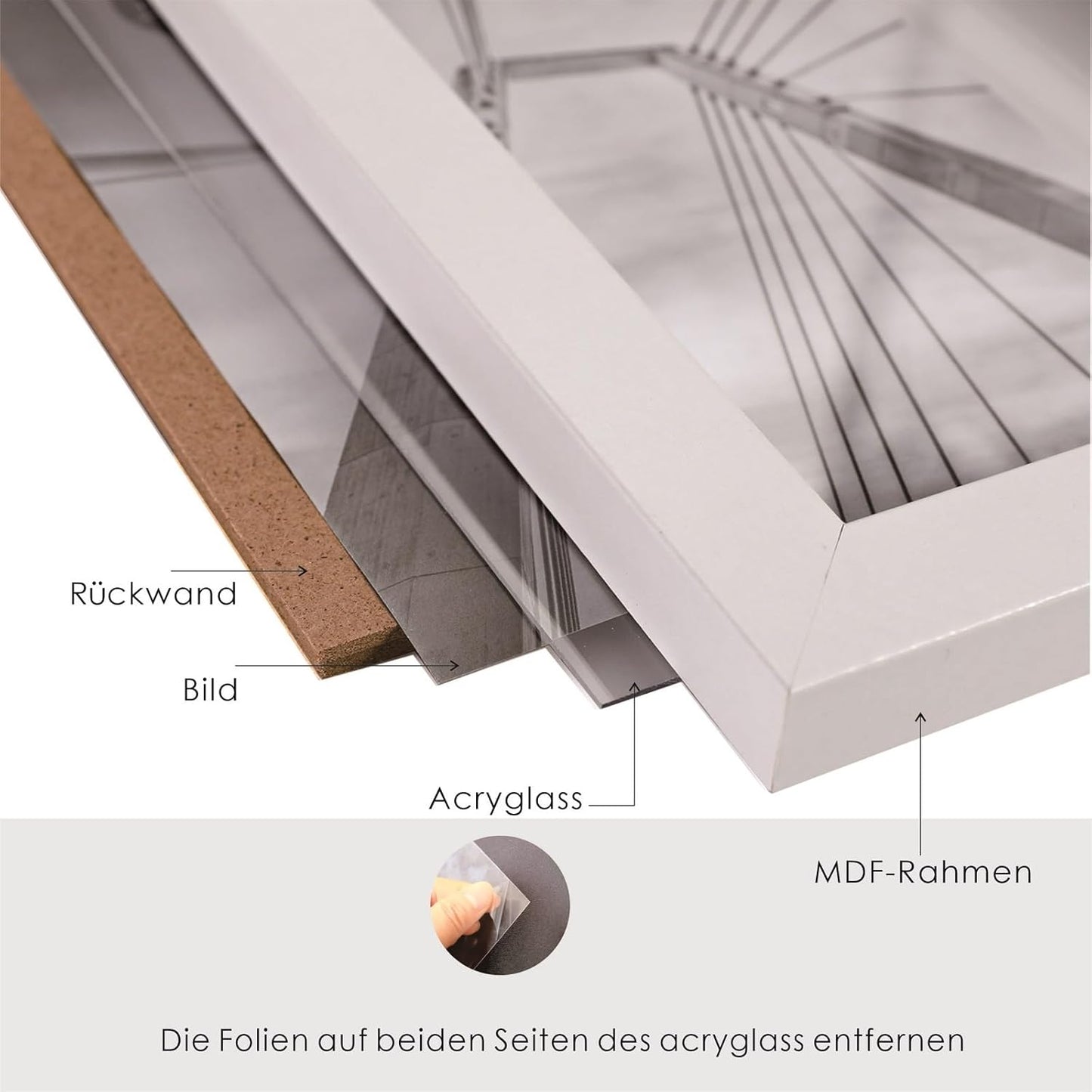 ASIAKASPALAUTUS - Kehykset 3 kpl (A4-koko)