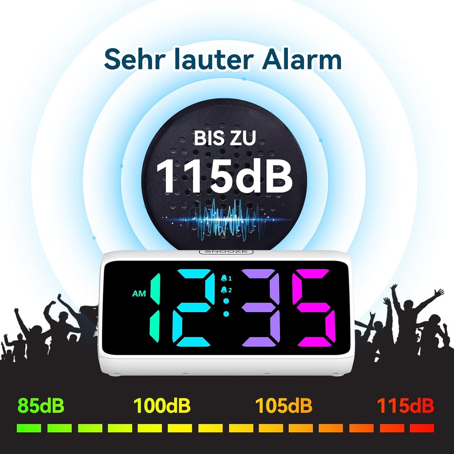 ASIAKASPALAUTUS - Herätyskello värinällä