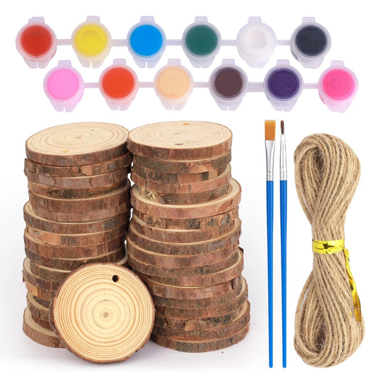 ASIAKASPALAUTUS - DIY Puukiekot 36 kpl