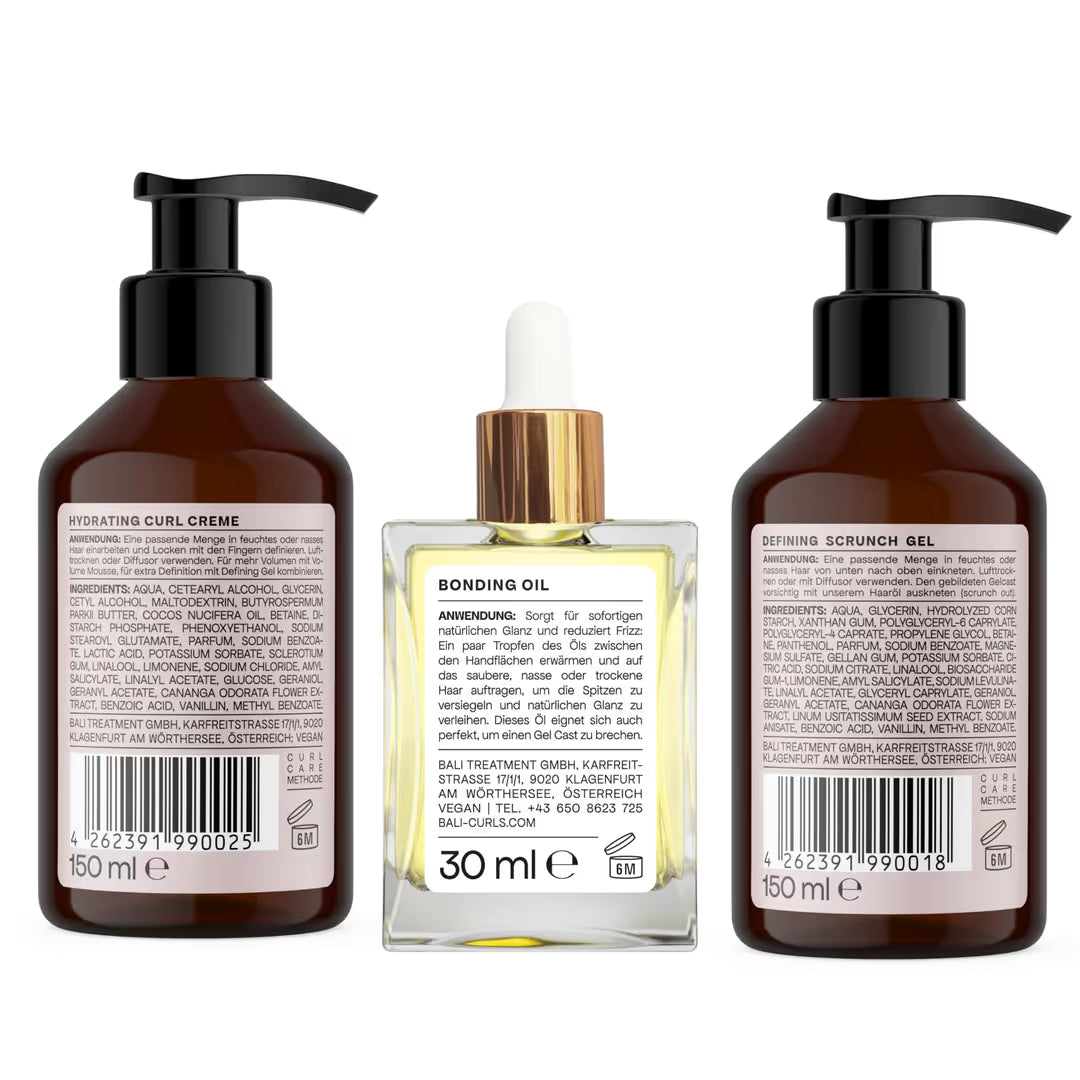 UUSI - BALI CURLS hiustenhoitosetti
