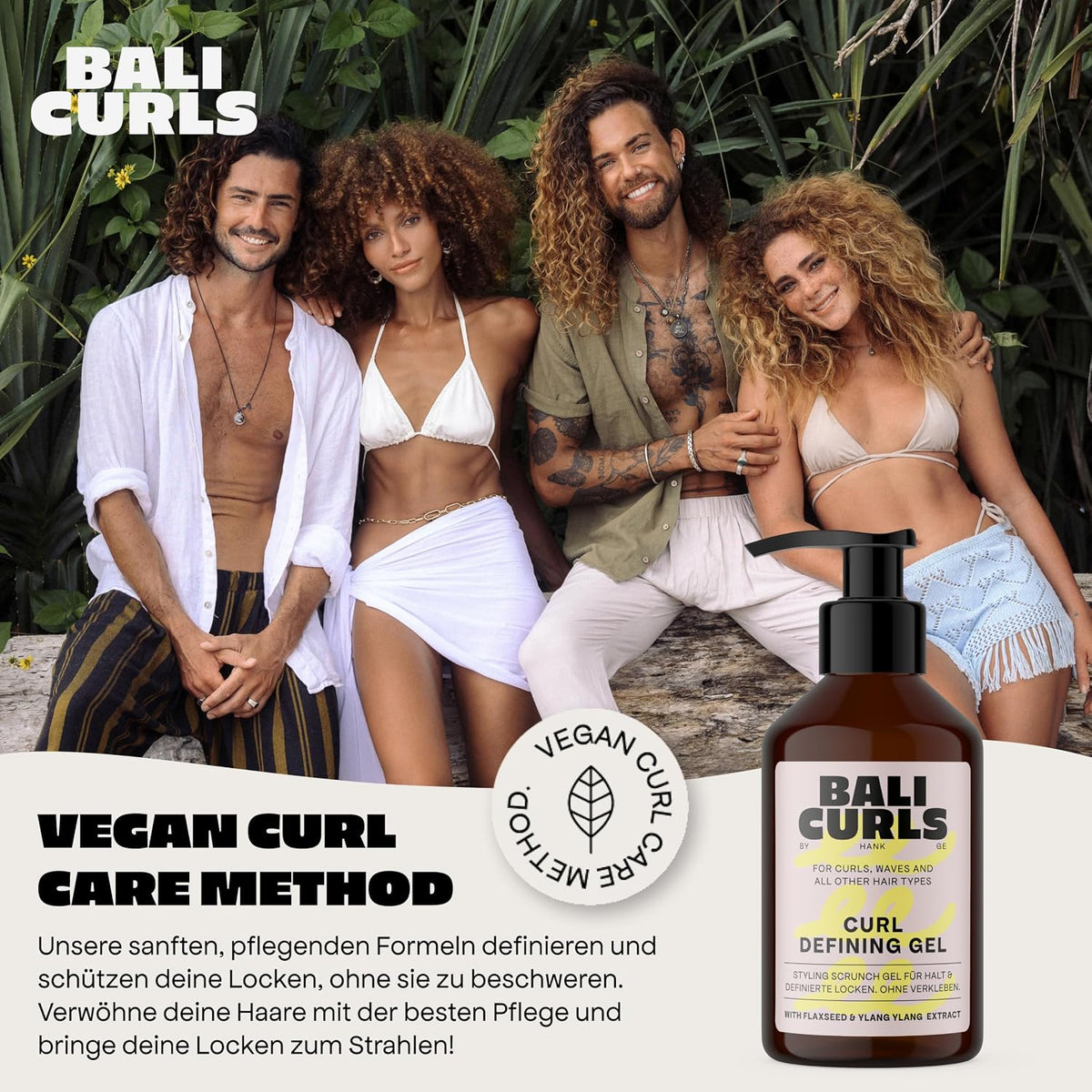 UUSI - BALI CURLS hiustenhoitosetti