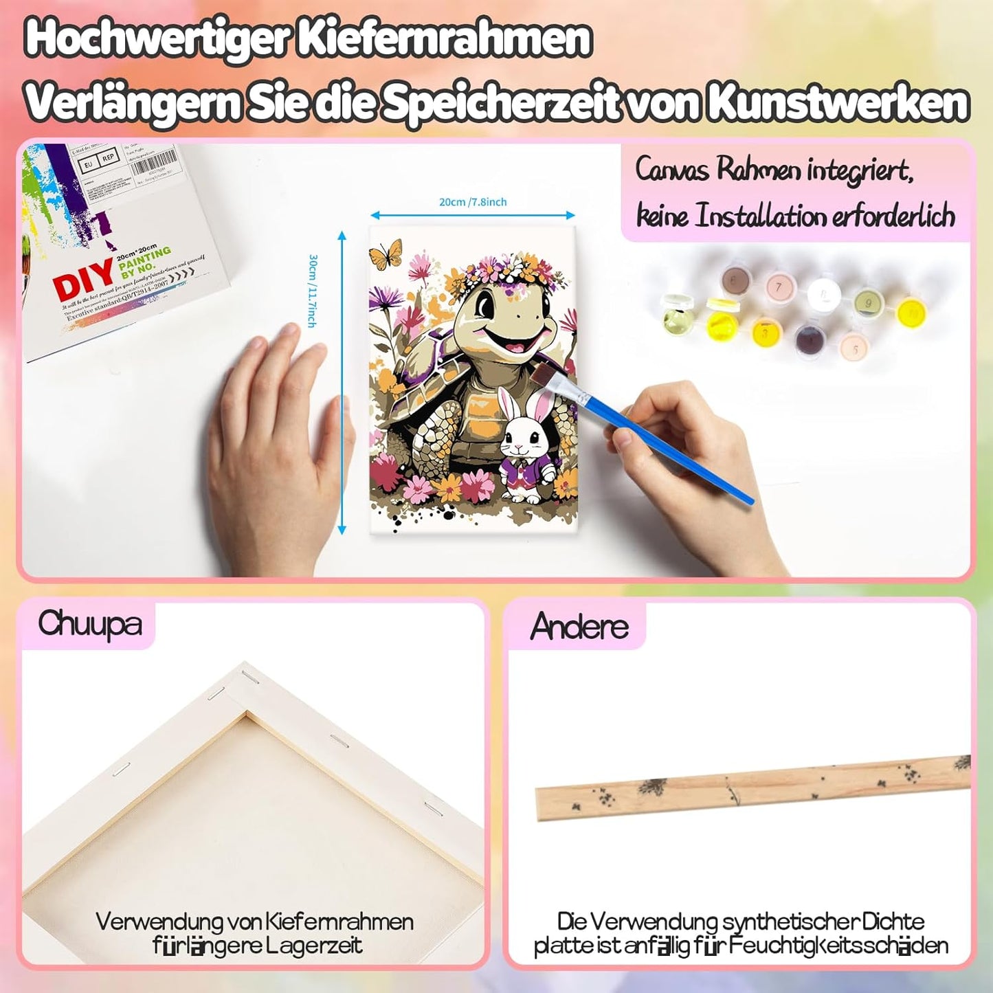 UUSI - Lasten maalaussetti