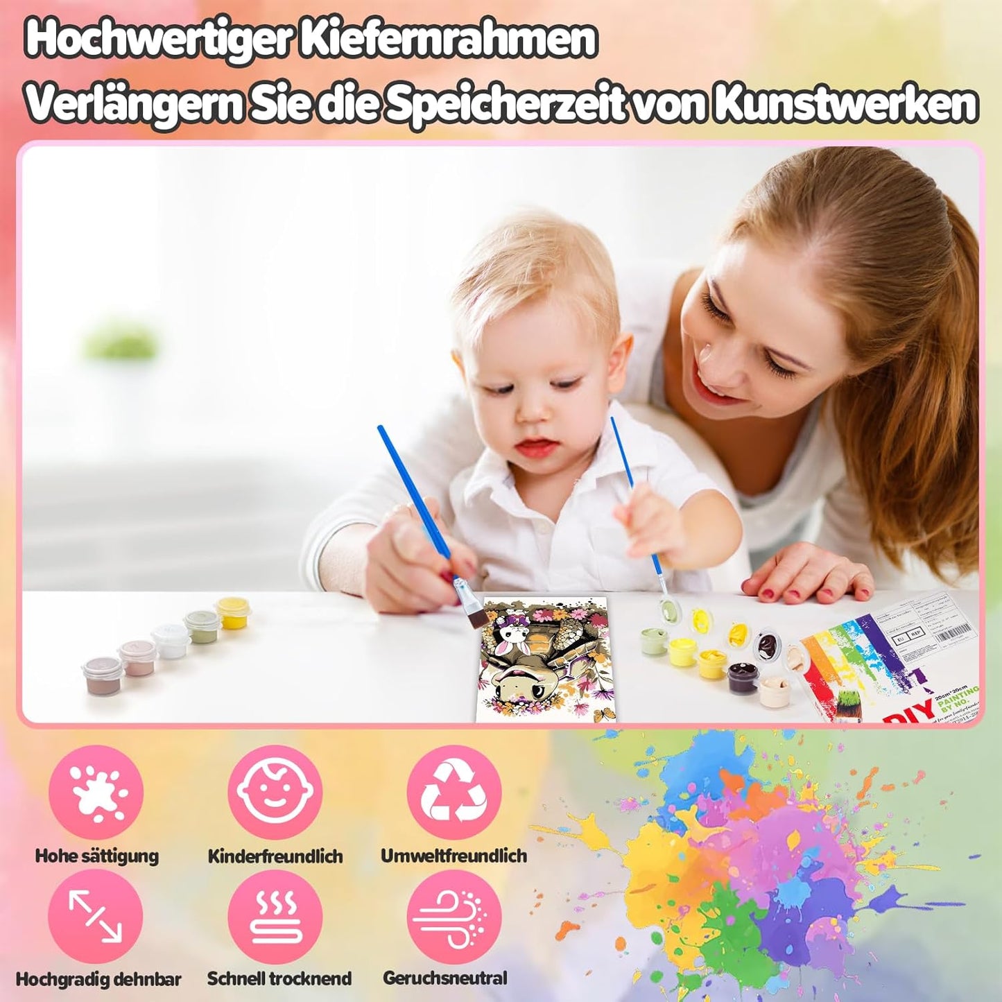 UUSI - Lasten maalaussetti