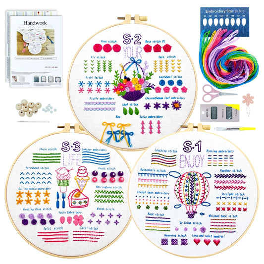 UUSI - DIY Kirjontasetti