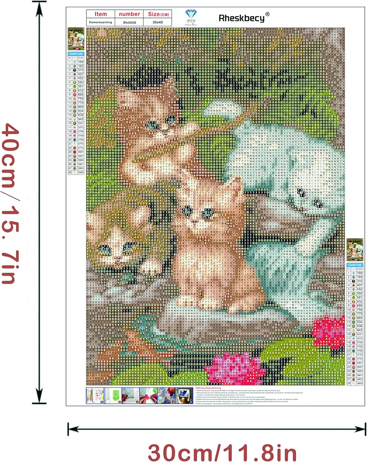 UUSI - Timanttimaalaus 30x40 cm