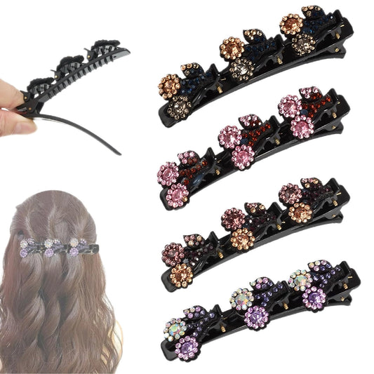 UUSI - Hiusklipsit 4 kpl