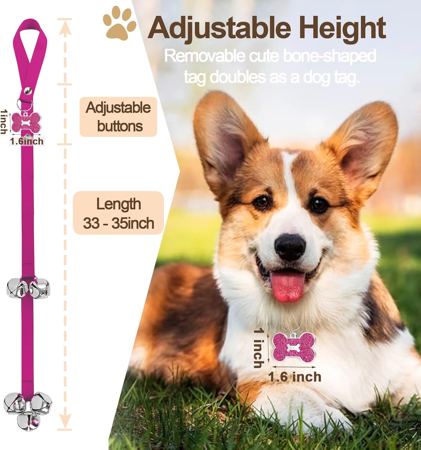 ASIAKASPALAUTUS - Koiran treenikellot (eri värejä)