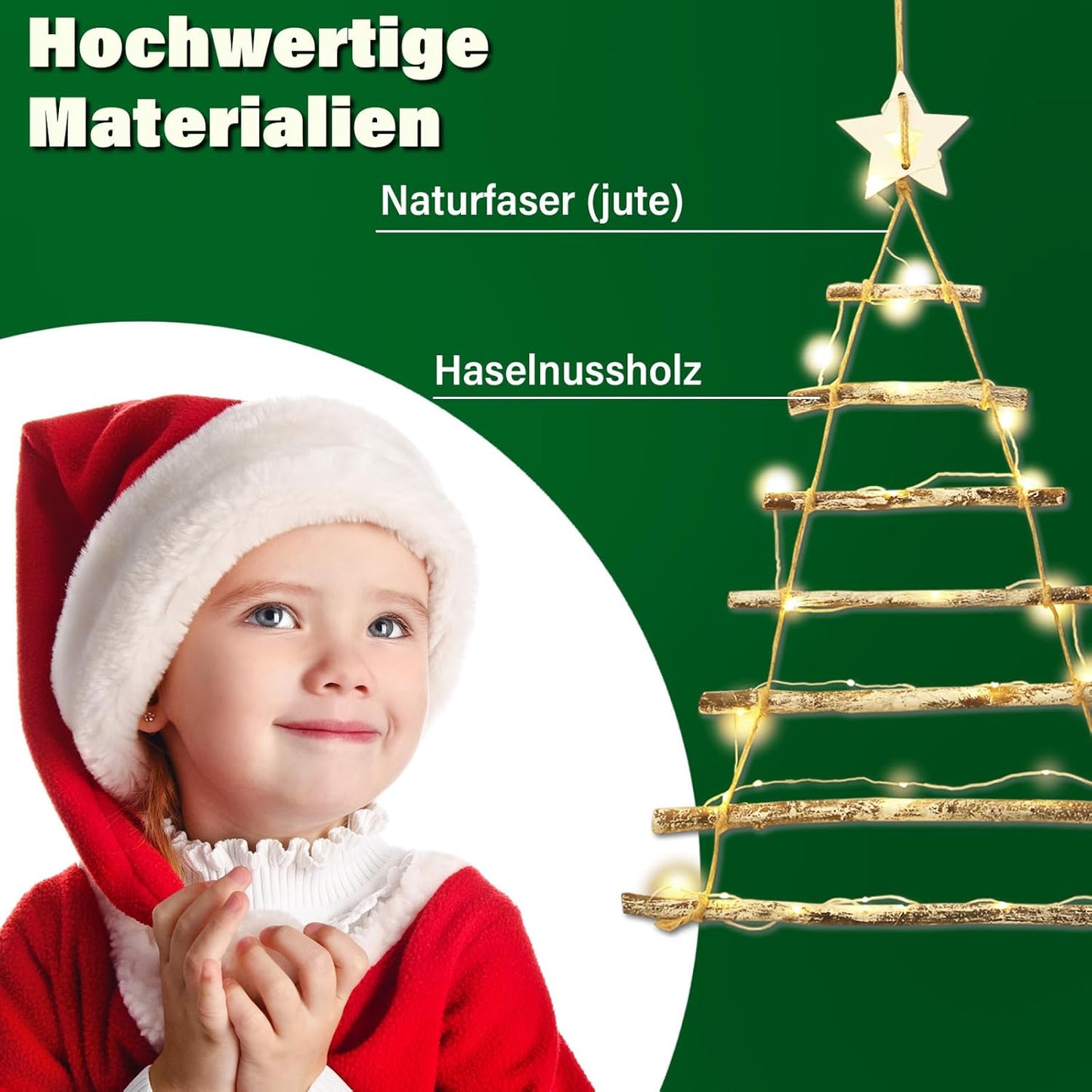 ASIAKASPALAUTUS - Sisustuskuusi (sis. LED-valot)