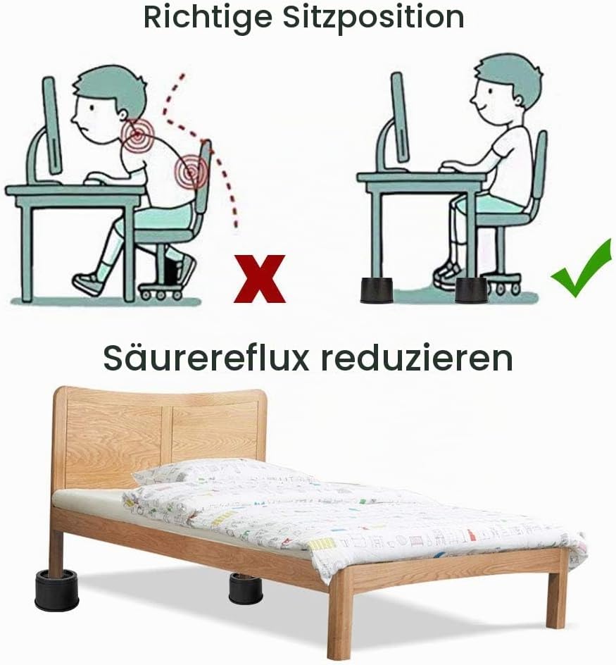 ASIAKASPALAUTUS - Kalusteiden korotuspalat 4 kpl