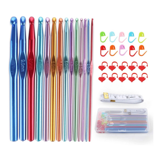 ASIAKASPALAUTUS - DIY Virkkuukoukkusetti