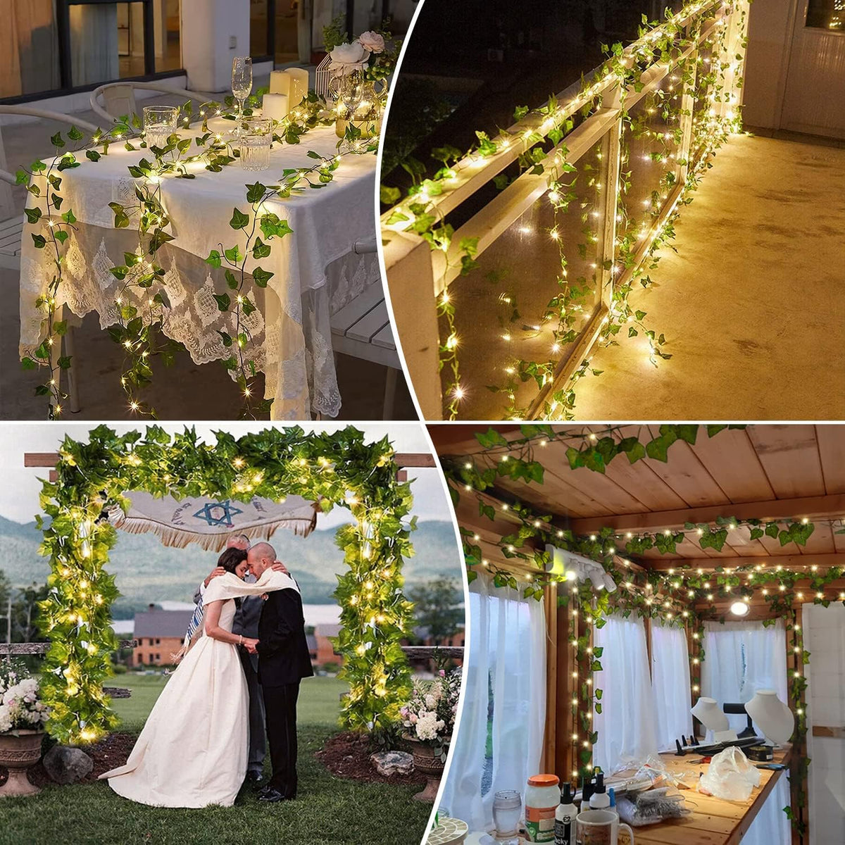 ASIAKASPALAUTUS - LED-köynnös 2 m 20 led