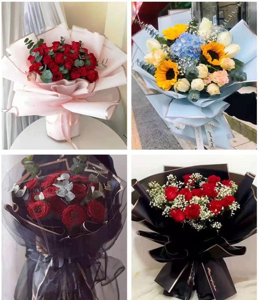 ASIAKASPALAUTUS - DIY Kukkapaperit 40 arkkia