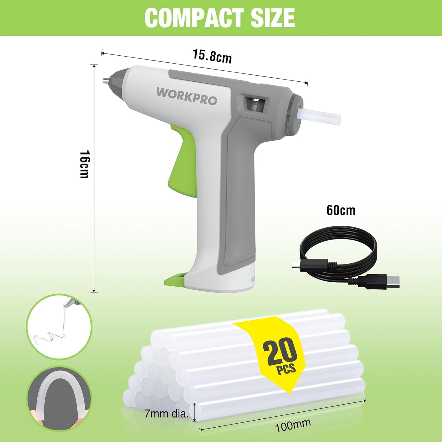 ASIAKASPALAUTUS - DIY Kuumaliimapistooli